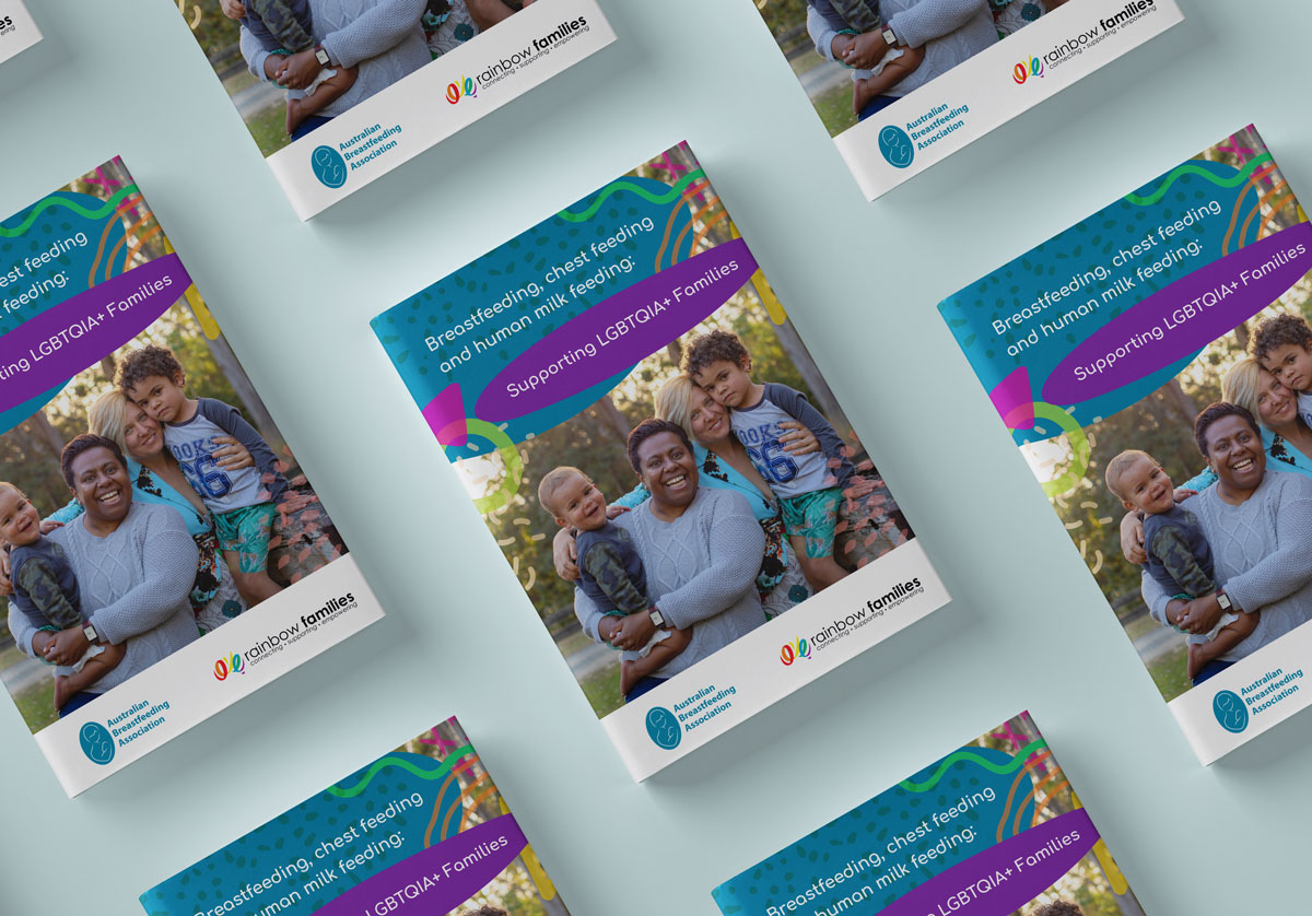 Graphic design and layout for Rainbow families